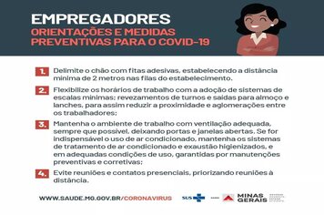 Foto - MATERIAL INFORMATIVO SOBRE CORONAVÍRUS - MINISTÉRIO DA SAÚDE